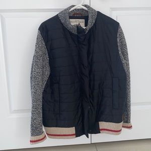 Roots Black and Gray Women's Jacket